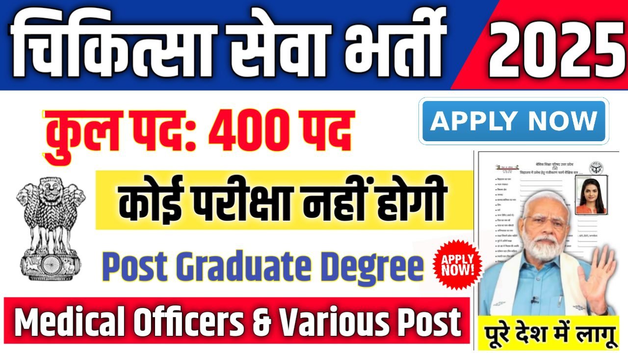 Armed Forces New Vacancy 2025- चिकित्सा सेवा भर्ती 2025, Authoritative Notice Out